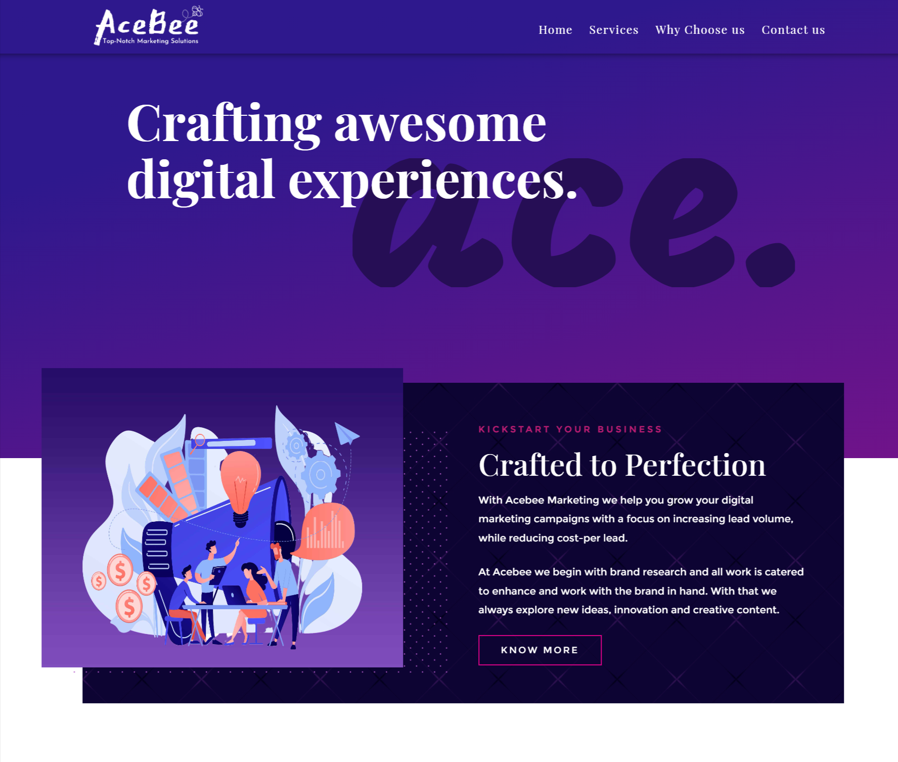 Acebee - Website